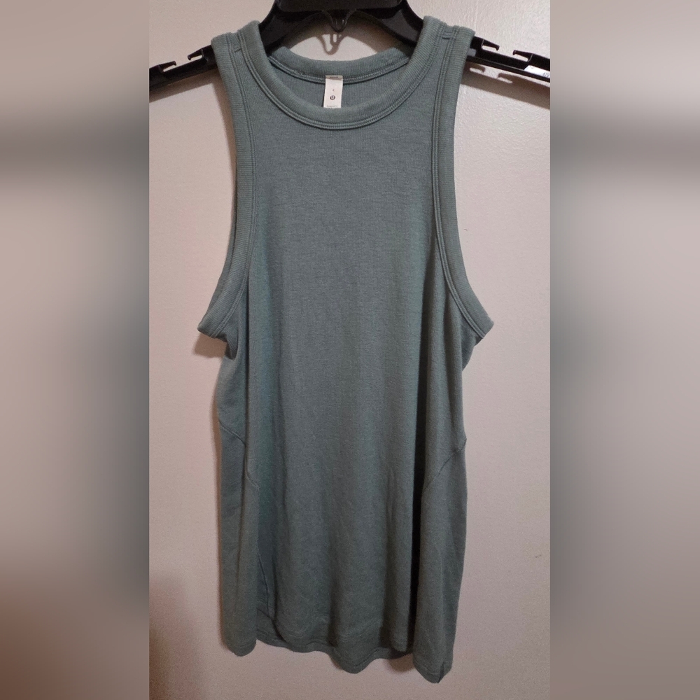 lululemon athletica Olive Green Tank Top